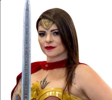 Edenha Moura, Mulher Maravilha